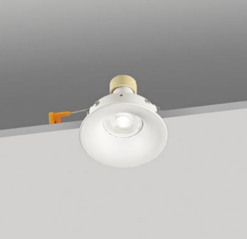 Immagine di Faretto Rotondo Bianco Da Incasso Cartongesso Simplie Led GU10 Isyluce 709