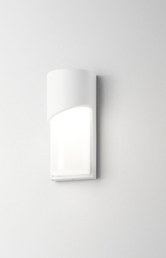 Immagine di Applique da Esterno Section Bianco 1xE27 IP54 Isyluce 586