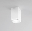 Immagine di Faretto Da Soffitto Esterno Parallelepipedo Bianco GU10 IP54 Prysm Isyluce