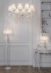 Picture of Lampadario Grace Bianco/Oro 10 Luci Ø85 cm Maytoni