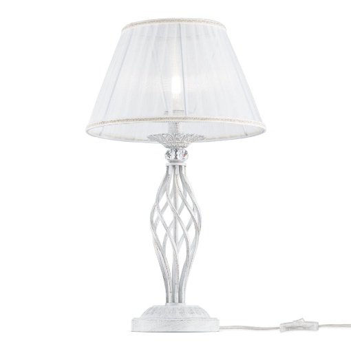 Immagine di Lampada da Tavolo Grace Bianco/Oro Ø32cm Maytoni