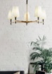 Immagine di Lampadario Zaragoza Ottone Lucido 5xE14 Maytoni