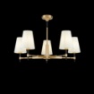 Immagine di Lampadario Zaragoza Ottone Lucido 5xE14 Maytoni