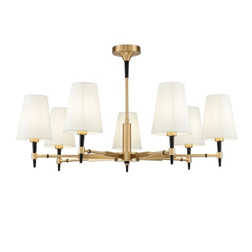 Immagine di Lampadario Zaragoza Ottone Lucido 7xE14 Maytoni