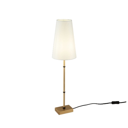 Picture of Lampada Da Tavolo Zaragoza Ottone Lucido 1xE14 Maytoni