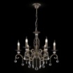 Immagine di Lampadario Classico Grace 6 Luci Ottone Con Cristalli Maytoni