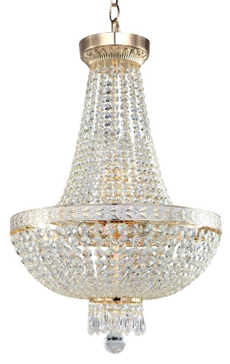 Picture of Lampadario Bella Oro con Cristalli Decorativi 6 Luci Maytoni