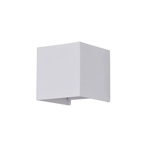 Immagine di Applique Cubo Fulton Bianco Doppia Luce Led Regolabile IP54 Maytoni