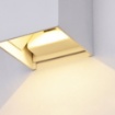 Immagine di Applique Cubo Fulton Bianco Doppia Luce Led Regolabile IP54 Maytoni