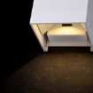 Immagine di Applique Cubo Fulton Bianco Doppia Luce Led Regolabile IP54 Maytoni