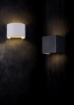 Immagine di Applique Cubo Fulton Nero Doppia Luce Led Regolabile IP54 Maytoni