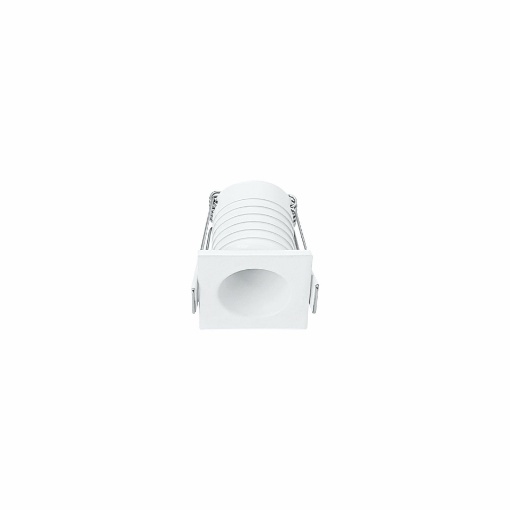 Immagine di Faretto Incasso Quadrato Per Controsoffitti Pulsar Bianco IP65 Led 3,5w 2700k Beneito Faure