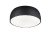 Immagine di Plafoniera Moderna 4x E27 Baron Cupola Metallica Nera Trio Lighting