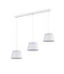 Immagine di Sospensione Baroness 3 Paralumi Bianchi 6xE14 Trio Lighting