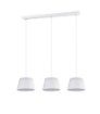 Immagine di Sospensione Baroness 3 Paralumi Bianchi 6xE14 Trio Lighting