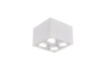 Immagine di Plafone Bianco da Soffitto Biscuit 4 Spot GU10 Orientabili Trio Lighting