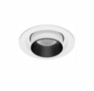 Immagine di Faretto Incasso Tondo Orientabile per Controsoffitti Oxo Bianco Led 12w Switch Beneito Faure