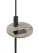 Picture of Piantana Moderna Claas Nero con Mensola e Porta USB Trio Lighting