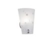 Picture of Applique Colina Vetro Squadrato Bianco Decorativo Trio Lighting