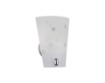 Immagine di Applique Colina Vetro Squadrato Bianco Decorativo Trio Lighting