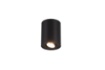 Immagine di Faretto Spot GU10 Orientabile Cookie Cilindro Nero Trio Lighting