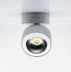 Immagine di Applique Luce Decorativa Orientabile Concord Bianco Led 14w Switch Beneito Faure