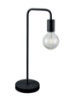 Immagine di Lumetto Minimal Nero Diallo Portalampada E27 Trio Lighting