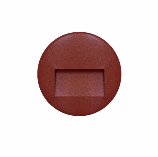 Immagine di Segnapasso Rotondo Da Esterno Mis R Corten Led 3w 3000K IP65 Beneito Faure