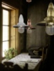 Immagine di Sospensione Fisherman Lanterna Design Industrial Grigio Antico Trio Lighting