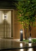 Immagine di Lampioncino Squadrato da Giardino Garonne Antracite H40 cm Trio Lighting