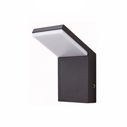 Immagine di Applique Per Esterno Nera Faro Led 9w 3000K IP54 Neo Beneito Faure