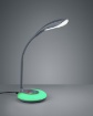 Immagine di Lampada da Scrivania Led RGB Sensore Touch Krait Antracite Trio Lighting