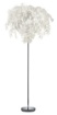 Immagine di Piantana 3 Luci Foglie Decorative Bianche Leavy Trio Lighting