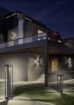 Immagine di Paletto Basso Led per Esterno Logone Antracite IP65 Trio Lighting