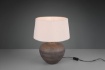 Immagine di Lume Base Ceramica Paralume Sabbia Lou Ø38 cm Trio Lighting