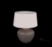 Immagine di Lume Base Ceramica Paralume Sabbia Lou Ø38 cm Trio Lighting