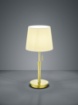 Picture of Lumetto Ottone con Paralume Bianco Lyon Interruttore a Strappo Trio Lighting