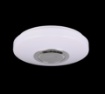 Immagine di Plafoniera Rotonda Moderna Led RGB Bluetooth Maia Ø33 cm Bianco Trio Lighting