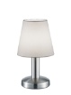 Immagine di Lumetto Mats II Base Nichel Paralume Bianco Trio Lighting