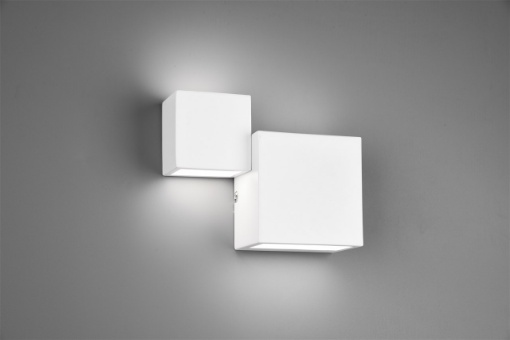 Immagine di Applique Miguel Bianco Doppia Emissione Led Dip SwitchTrio Lighting