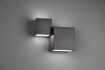 Immagine di Applique Moderna Miguel Nero Doppia Emissione Led Trio Lighting