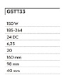 Immagine di Alimentatore Per Strisce LED 150W 185-264Vac Gea Led GSTT33