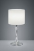 Picture of Lumetto Moderno Nandor Nichel Paralume Tessuto Bianco Fusto Led Trio Lighting