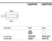 Picture of Profilo In Alluminio 2 Metri Zank G Per Strip Led GSTP131 GSTP133 Gea Led