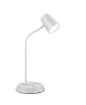 Immagine di Lampada Led da Scrivania Orientabile e Flessibile Narcos Bianco Trio Lighting