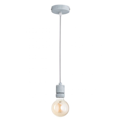 Immagine di Pendel Sospensione 1xE27 Grigio Cemento GSO095 Gea Luce