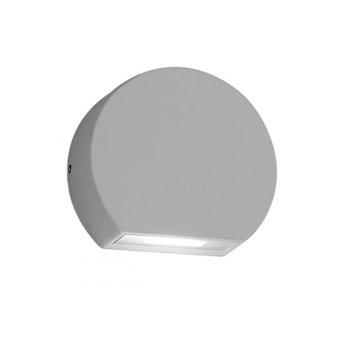 Immagine di Segnapasso Da Esterno Led 5w Luly Grigio IP54 GES892 Gea Led