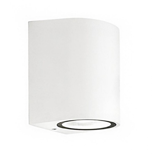 Immagine di Applique Da Esterno Led GU10 Vejo Bianco IP44 GES900 Gea Led