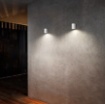 Immagine di Applique Da Esterno Led GU10 Vejo Bianco IP44 GES900 Gea Led