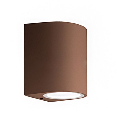 Immagine di Applique Da Esterno Led GU10 Vejo Corten IP44 GES902 Gea Led